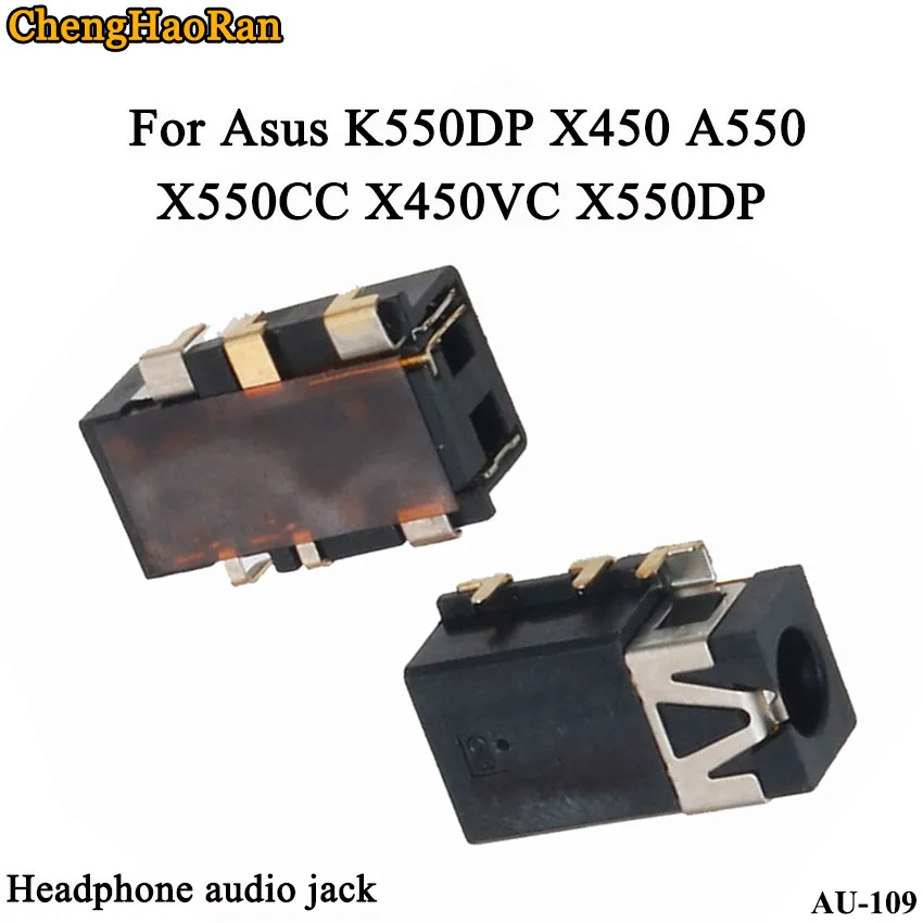 ChengHaoRan 10 шт./лот аудио Jack разъем для устройств ASUS K550DP X450 A550 X550CC X450VC X550DP наушники