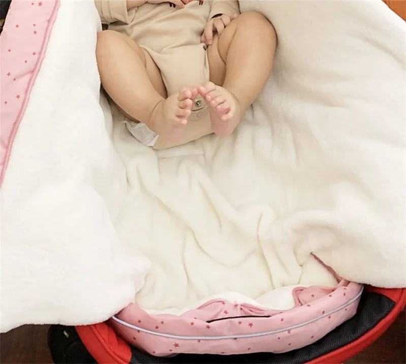 Новинка года; Детские спальные мешки для коляски; зимний теплый конверт для новорожденных детей 0-24 м; ветрозащитные спальные мешки-коконы для младенцев