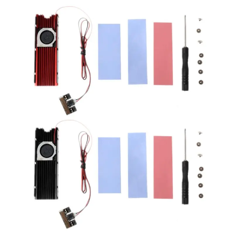 

Double-sided Dustproof NVME M.2 Heatsink Cooling Metal Sheet Thermal Pad For M.2 2280 PCI-E NVME SSD