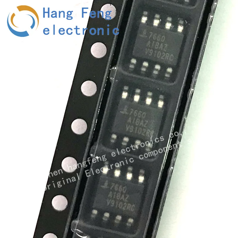 5PCS ICL7660AIBAZA 7660 ICL7660AIBAZA T ICL7660 Voltage Converter SOP8 ...