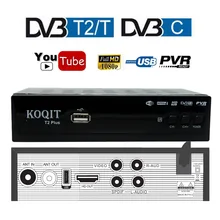 Цифровой ТВ-Ресивер DVB-T2 dvb t2 тюнер ресивер dvb c hdmi AC3 IP tv m3u плеер USB FTA tv Box Wifi youtube Dvbt2 Инструкция на русском языке