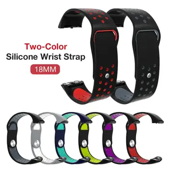 

Silicone WristStrap For Samsung Galaxy Fit R370 Band Bracelet Smart Watch Soft Sport Smart Watch Strap Accessories 18mm