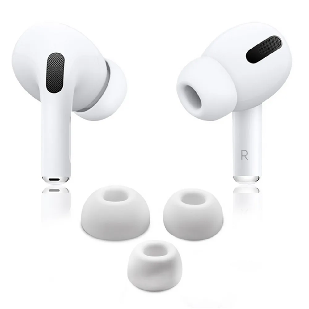 3 пары мягких силиконовых сменных ушных наконечников для Apple AirPods3 Pro, противоскользящий чехол для наушников чехол для AirPods Pro