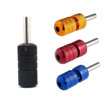 2шт 22 мм алюминиевый сплав татуировки Захваты Трубы Алюминиевые спиральные татуировки ручки самофиксирующиеся ручки для тату-комплектов