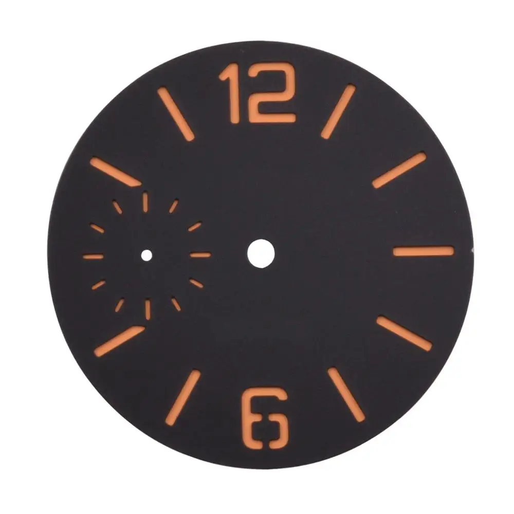 38.5mm Luminous Sterile dial Sandwich watch dial fit ETA 6497 ST3600 Movement watch 6497