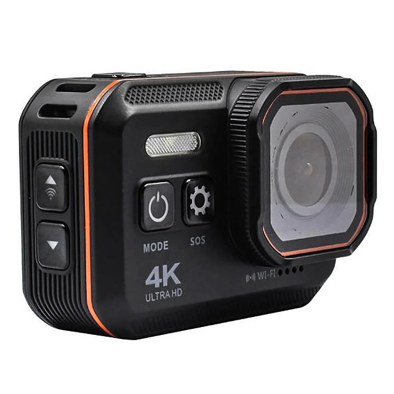 

Multifunctional 4K SOS WiFi Flashlight WDR Record Waterproof Outdoor Sport Vlog Car DVR HD Camera Video Recorder Camcorder With