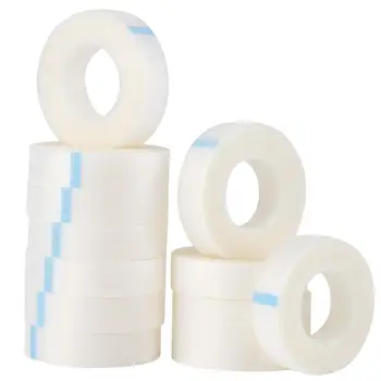 

12 Pieces PE Eyelash Tape Adhesive Eyelash Tapes Makeup Eyelash Extension Tool for Daily Use Beauty Salon