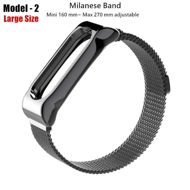 Mi band 2 металлический ремешок для Xiaomi mi Band 2 Браслет ремешок Смарт-часы
