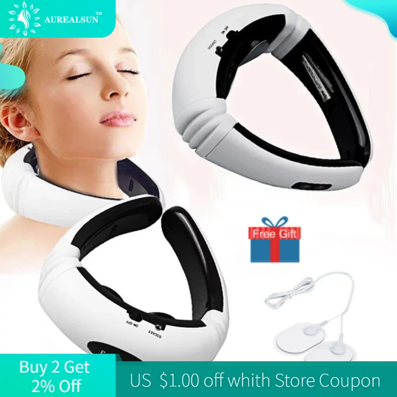 Массаж шеи saude massaggiatore cervicale magnetoterapia masajeadores electricos massageador телесный уход за