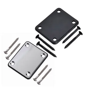 

Electric Guitar Neck Plate Fix Tele Telecaster Guitar Neck Joint Board Including Screws Electric Guitar Accessories AH08
