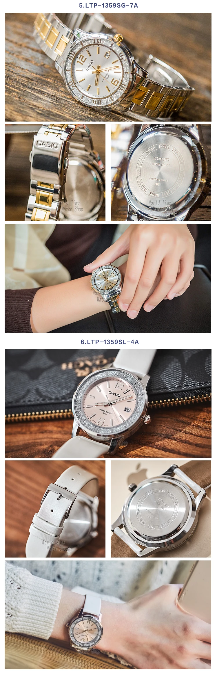 Casio часы женские часы лучший бренд класса люкс 50 м Водонепроницаемый Кварцевые женские часы женские Подарки Часы Спортивные часы relogio feminino reloj mujer montre homme bayan kol saati zegarek damski LTP-1359