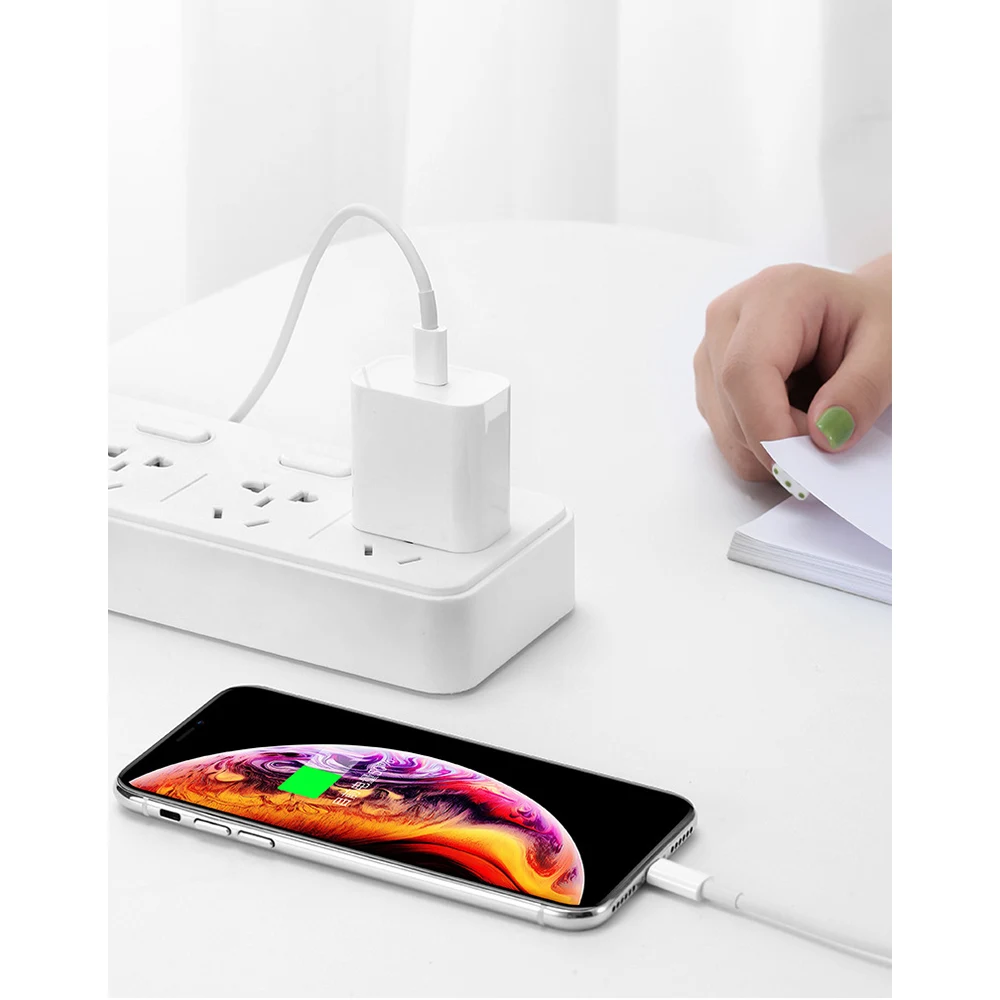 Быстрая зарядка PD зарядное устройство 18 Вт usb type C быстрое зарядное устройство для IPhone 11 X Xs 8 Xiaomi Phone PD зарядное устройство