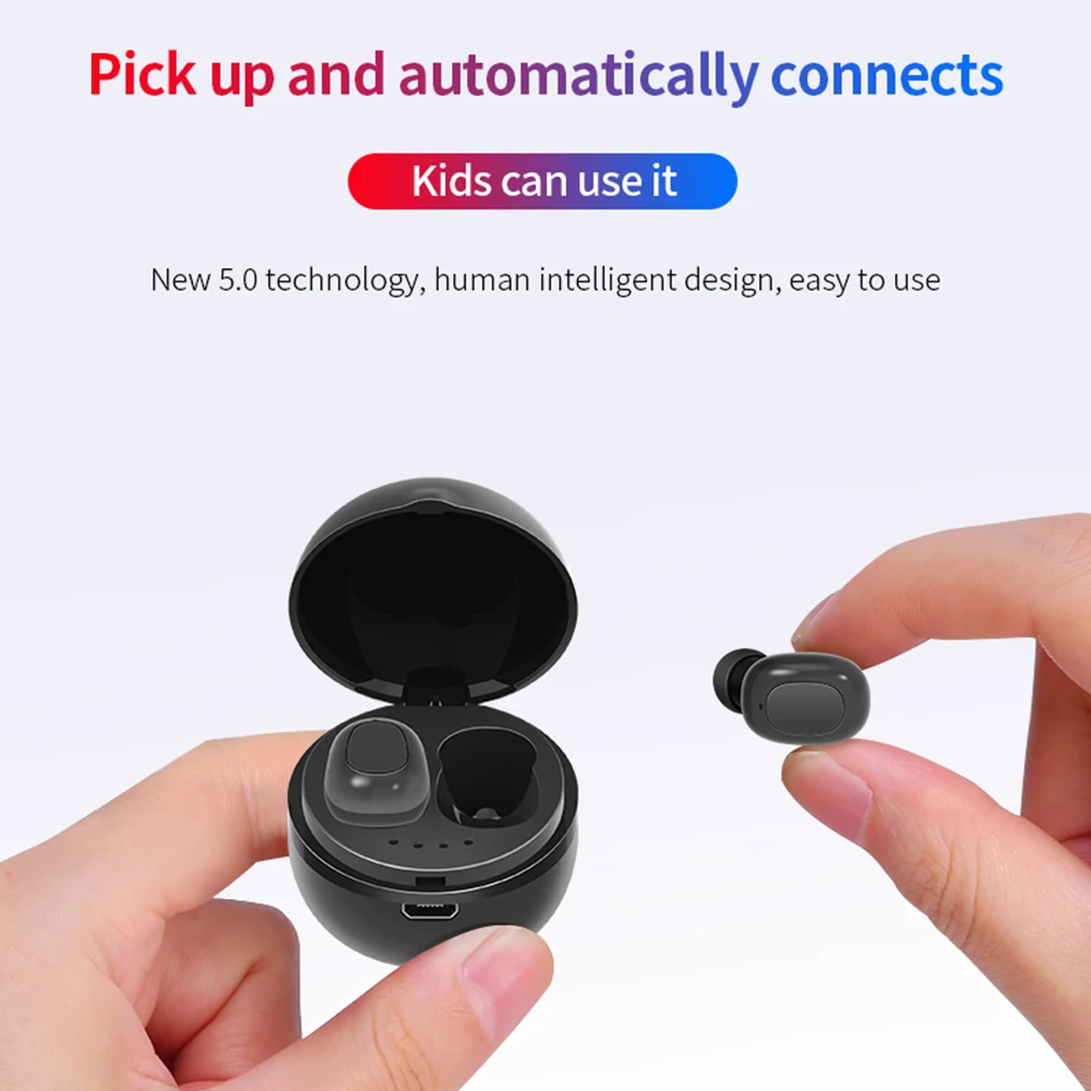 Наушники-вкладыши TWS Bluetooth наушники Беспроводной наушники 5,0 Батарея зарядка гарнитура Bluetooth спортивные наушники с зарядный чехол
