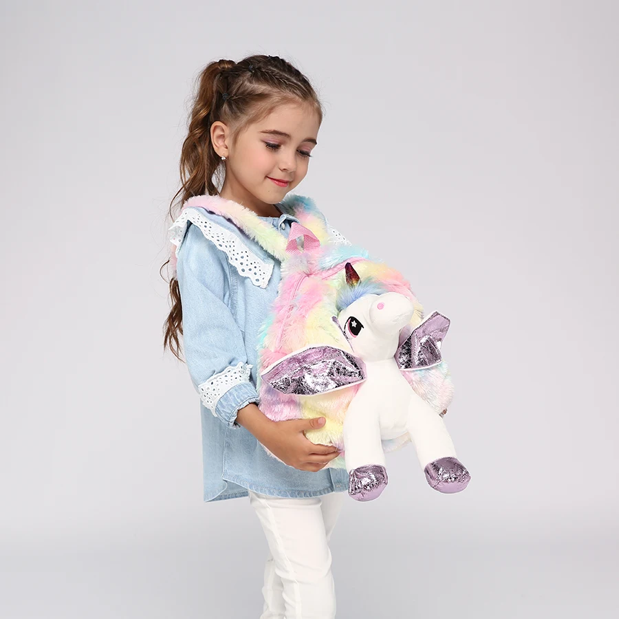 Children-Plush-Unicorn-Backpack-Teenage-School-Bags-Girls-Small-Backpack-Women-Cute-Travel-Unicorn-Small-Backpacks