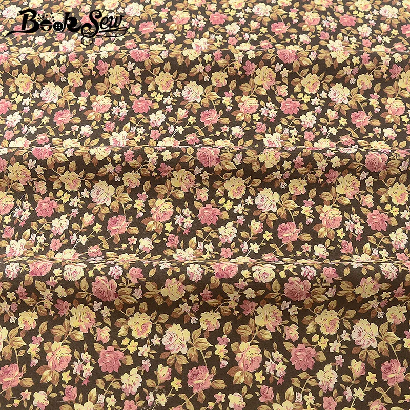 Хлопковый поплин Booksew Королевского типа 50x145 мягкая Лоскутная шитая юбка из