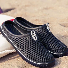 Sandalias impermeables para hombre y mujer, zapatos suaves de agua para playa al aire libre, antideslizantes y ligeros, para verano, 2020