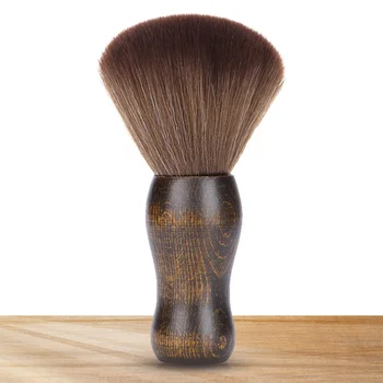 

1 Set of Hairdressing Supplies Black and White Stripe Apron and Hairbrush Set Barber Hairbrush and Salon Hairdresser Cape Haircu