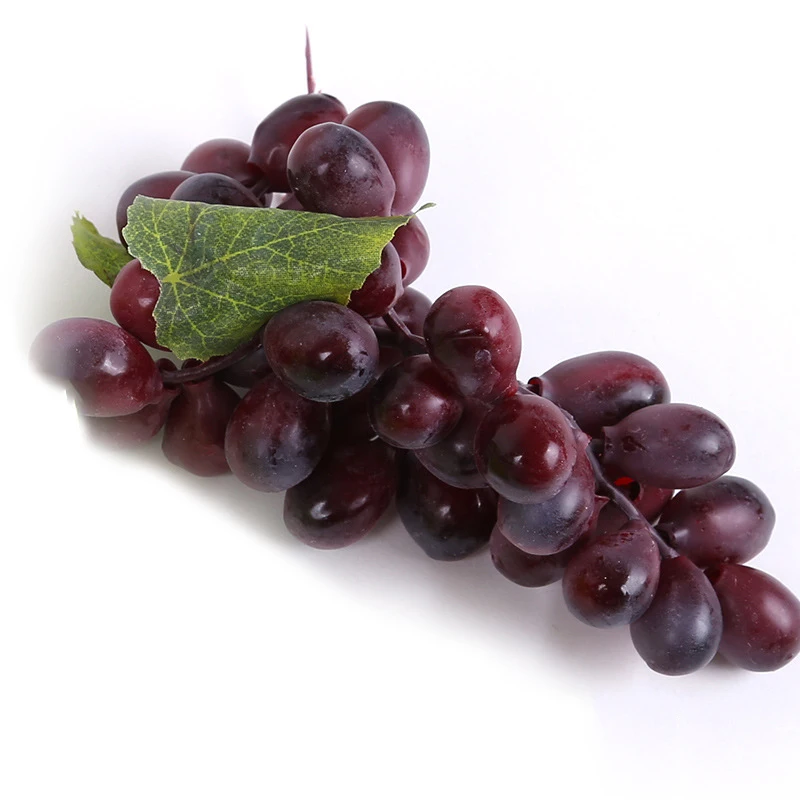 

Home Artificial Grapes Fake Fruit Bunch Party Simulation Faux High Quality