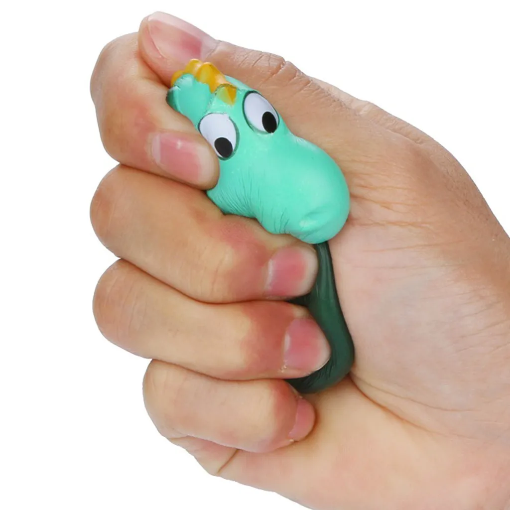 Kawaii Squishies мультфильм Динозавр медленно поднимающийся крем Ароматические игрушки для снятия стресса мультяшная игрушка-Динозавр для детей L1223