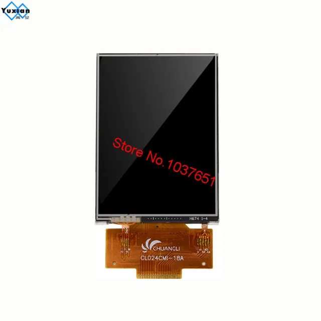 2.4 tft display factory in stock