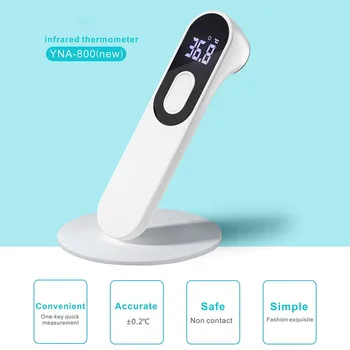 

Forehead Thermometer LCD IR Thermometer Non-contact IR Digital Infrared Body Temporal Thermometer Meter with Fever Alarm