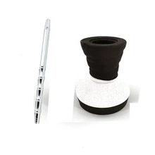 30 см для кальяна шланг наргиле алюминиевый кальян ручка для кальян наргиле из натуральной глины кальян чаша наргиле аксессуары