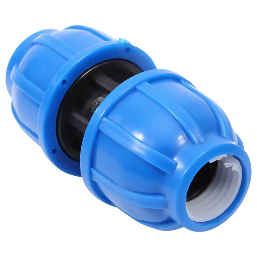 

Plumbing Fittings Brass 5Pcs PE Plastic 20mm to 20mm Straight Water Pipe Connector Pipe Connection Adapter Fitting Service Life