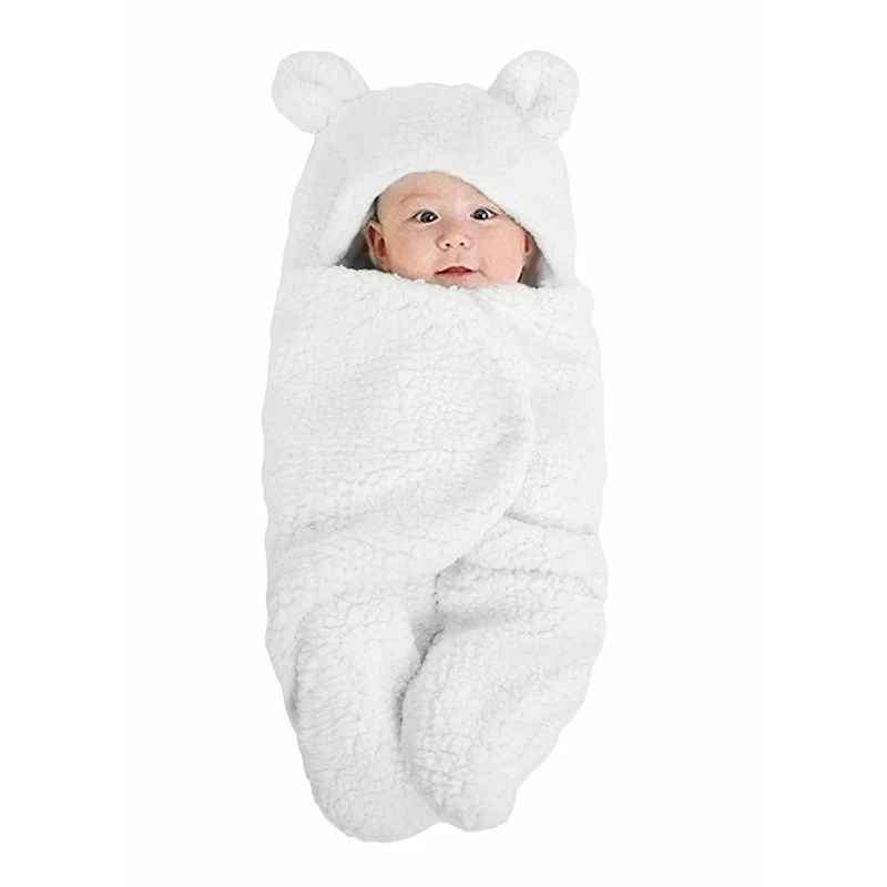 ユニセックスベビー寝袋ワンピース冬暖かいと綿おくるみ服新生児0 3ヶ月キルト毛布ベビーロンパース Sleeping Bags Aliexpress