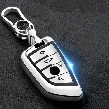 

Soft TPU Full Cover Car Key Case Shell For BMW X1 X3 X5 X6 Series 1 2 5 7 F15 F16 E53 E70 E39 F10 F30 G30 Protector Accessories