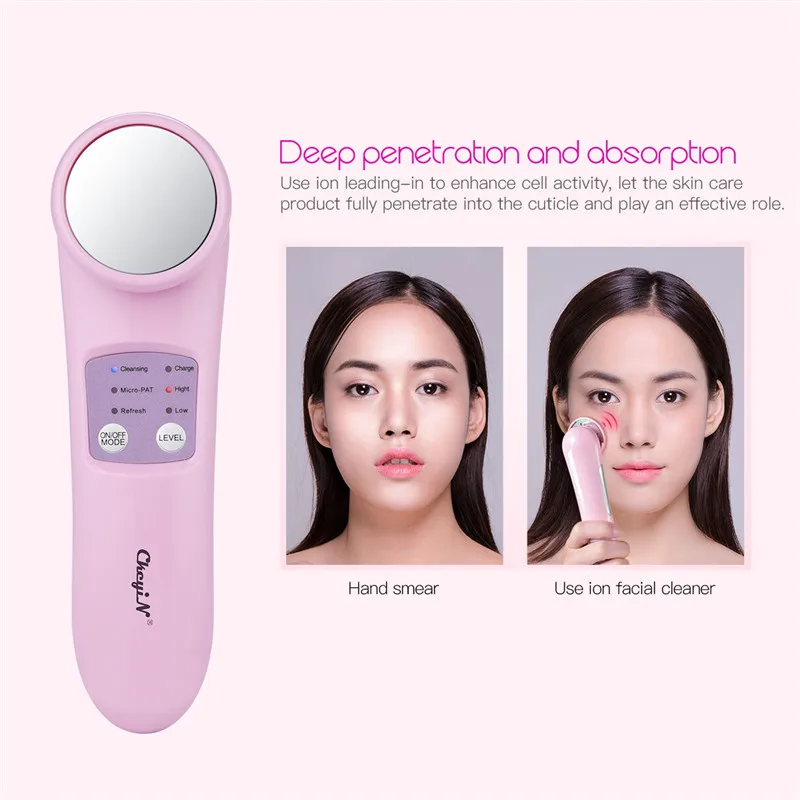 CkeyiN Anion Face Lifting Firming Massager Wrinkle Remover Essence Absorb Ion Beauty Facial Instrument Face Care 1 CkeyiN Anion Face Lifting Firming Massager Wrinkle Remover Essence Absorb Ion Beauty Facial Instrument Face Care 5