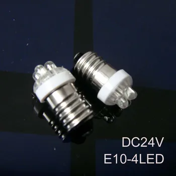 

High quality,24V E10,E10 24V light,E10 Led Indicator Lamp 24v,E10 Bulb 24v,e10 Caution Light,E10 Led 24v,free shipping 20pcs/lot