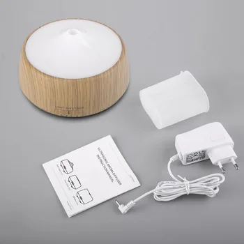 

Home Air Humidifier Aroma Diffuser Home Use Aromatherapy Machine Round Air Moistener with LED Light EU Plug 101