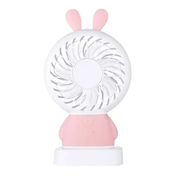 

Mini Rechargeable Portable Multifunctional Hand Fan Battery Operated USB Power Handheld Mini Fan Cooler with Strap