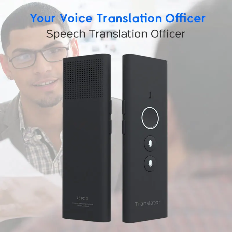 Многоязычный перевод на английском языке в режиме реального времени Hotspot Tradutor портативный умный голосовой перевод для путешествий бизнес-переводчик