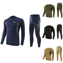 Теплые костюмы для тренировок на открытом воздухе, термобелье из флиса, спортивные костюмы, армейские рубашки и штаны