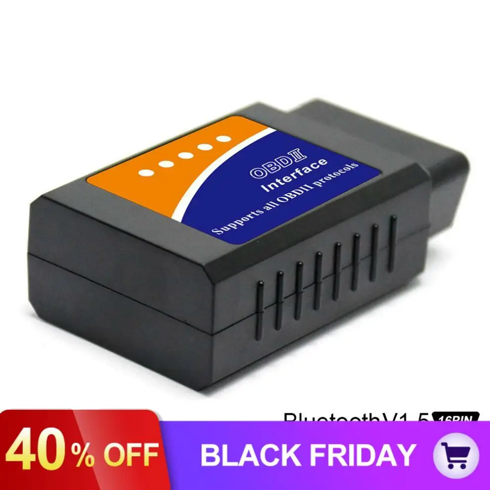 ELM327 V1.5 PICI8F25K80 Супер Мини Bluetooth сканер OBDII OBD2 беспроводной интерфейс Авто Код читателей диагностический инструмент
