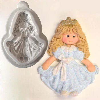 

Princess Sugar Buttons Mould Silicone Mold Fondant Cake Decorating Tool Gumpaste Sugarcraft Chocolate Forms Bakeware Tools
