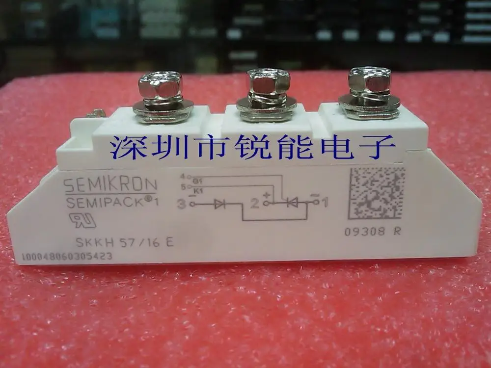 Полууправляемые тиристорные модули SKKH106/16E 106A 1600V-RNDZ