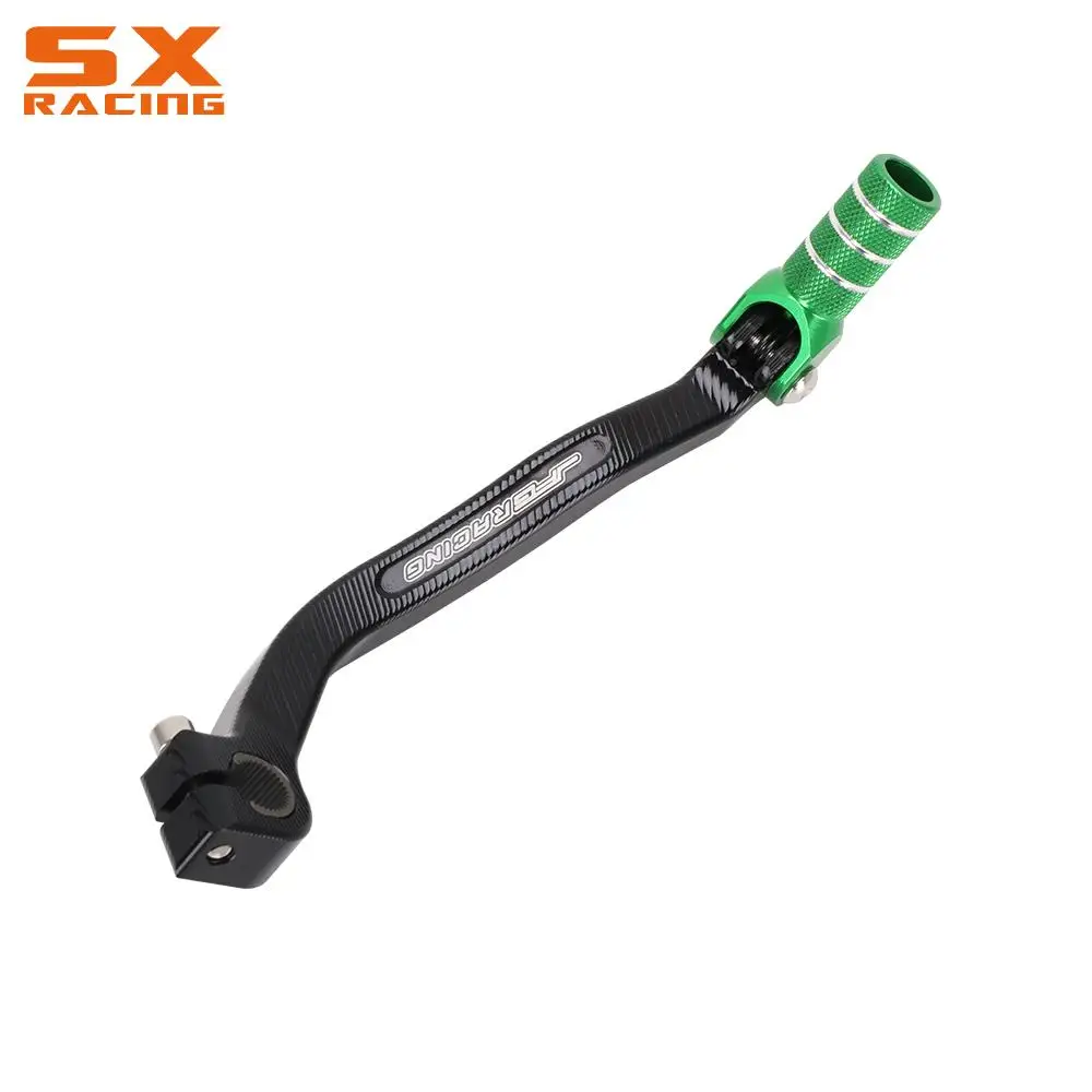Motorcycle CNC Foldable Gear Shift Lever Shifter Pedal For Kawasaki KX250F KX 250F 2006 2007 2008