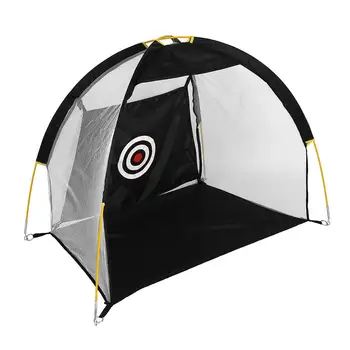 

Sports Portable 1M Golf Cages Practice Net Training Aid Free Driving Mat