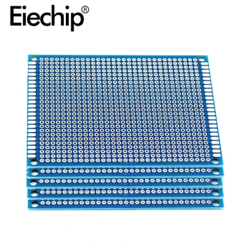 

5pcs/lot 7x9cm Double Side Prototype PCB Board 7*9cm Universal Printed Circuit Board For Arduino Experimental PCB Copper Plate
