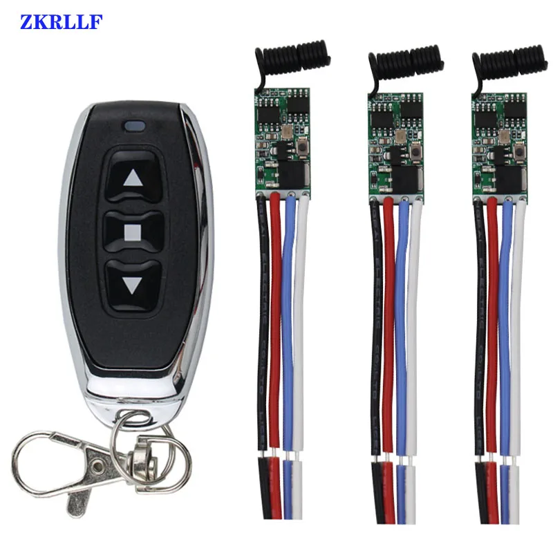 433Mhz  Wireless Mini DC 12V 1CH Universal Remote Control Switch Module LED Light Controller Christmas tree light remote control-6