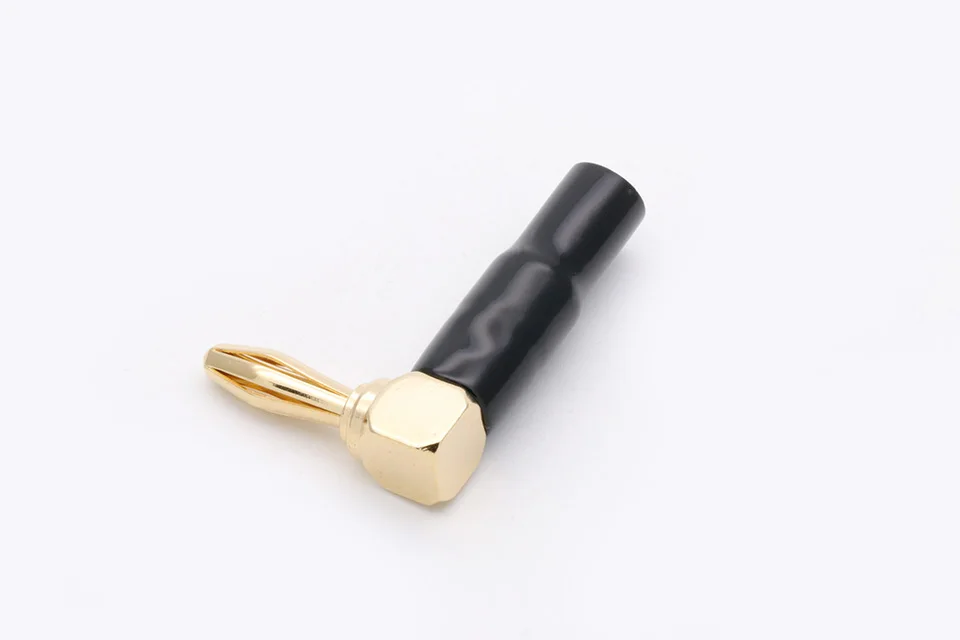 Screw, Banhado a ouro Bend, 90 graus