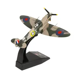 Terebo 1: 72 Spitfire Fighter модель Второй мировой войны модель самолета из сплава моделирование военные украшения коллекция подарок