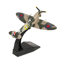 Terebo 1:72 Spitfire Fighter Model World War II Alloy Aircraft Model Simulation Military Decoration collection gift Terebo 1:72 Spitfire Fighter Model World War II Alloy Aircraft Model Simulation Military Decoration collection gift