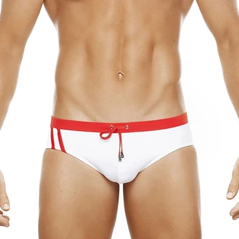 

Men Briefs Sexy Summer Swimwear Swimming Trunks Beach Wear Holiday New Male Underwear Quick-Dry Low Waist Underpants