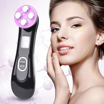 

RF Radio Frequency Facial Massager Electroporation Beauty Pen LED Photon Face Skin Rejuvenation Acne Remover Anti Wrinkle