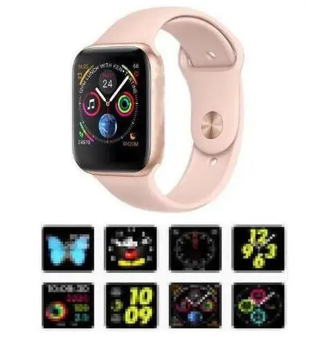 

IWO 8 PLUS 44mm Watch 4 Heart Rate Smart Watch case for apple iPhone Android phone IWO 5 6 upgrade Watch series 4 1:1