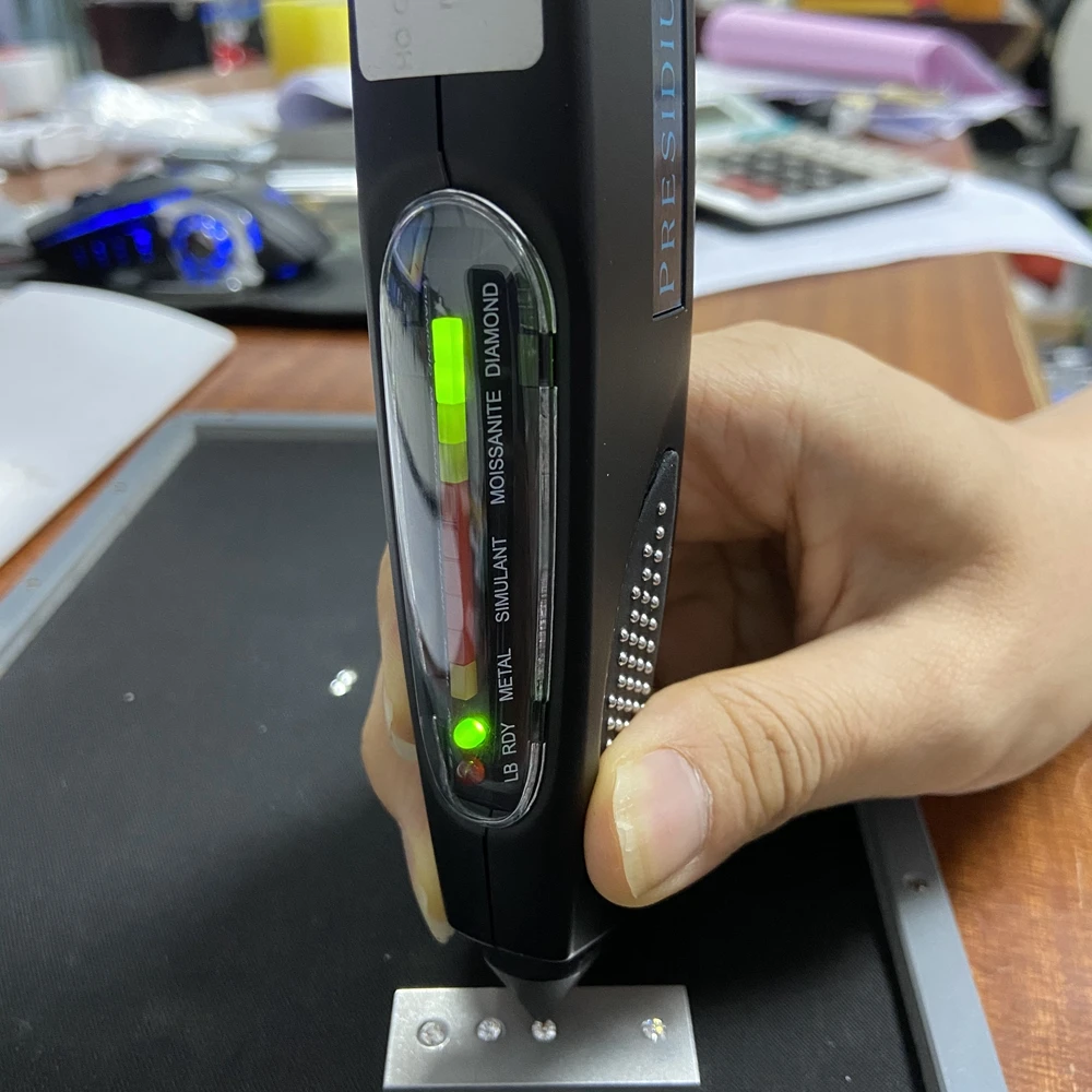 Meisidian D VVS1 5mm 100% Pass Positive Diamond Tester 3 Moissanite Diamond