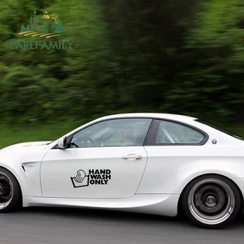 

EARLFAMILY 58cm x 26.4cm Hand Wash Only V1 Big Car Sticker Decal JDM Stance Detail Euro Drift Hoonigan Illest FCK